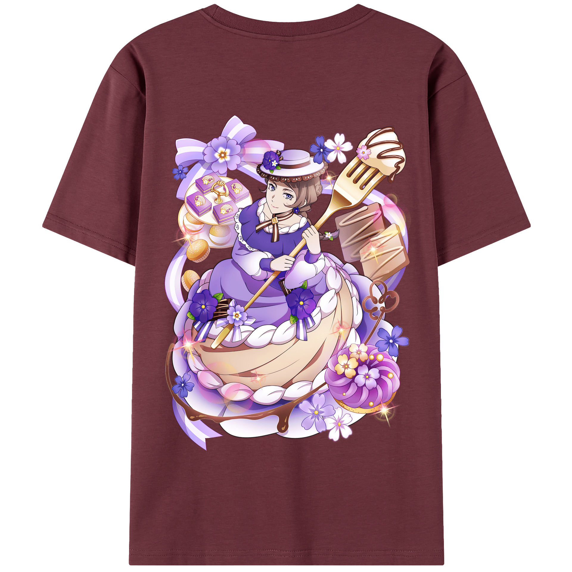 （画像用） 文豪ストレイドッグス Bungo Stray Dogs 綿100％半袖Tシャツ（背面プリント）